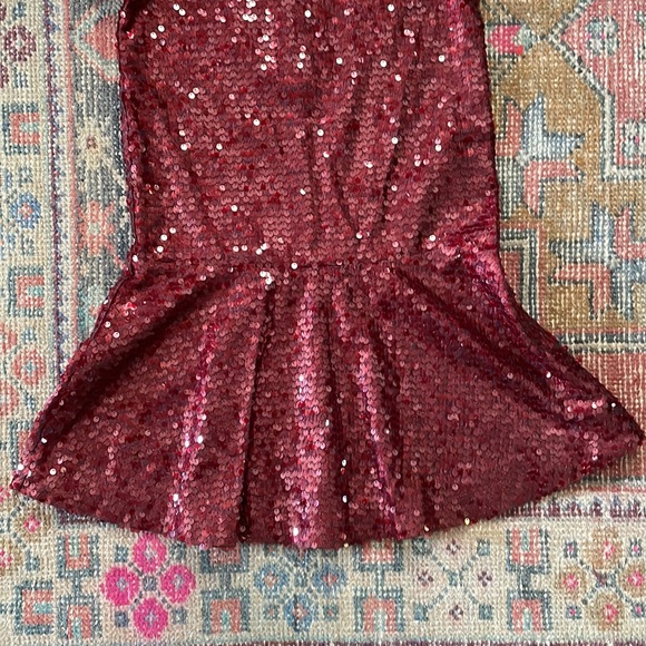 GAP sequin red dress NWOT - Picture 3 of 6